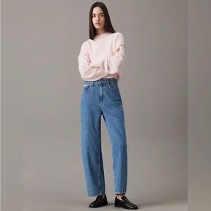 Calvin Klein Jeans Runaway Blue Barrel Women's Jeans NWT 29Reg